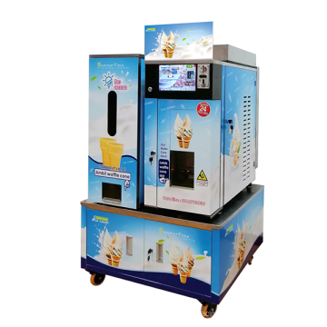 Full automatic table top vending ice cream machine